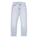 GUESS Mens Slim Fit Light Blue Denim Jeans W26 L28 Stylish Zip Closure