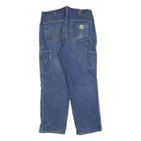CARHARTT Mens Jeans Blue Relaxed Loose Denim Rinse W34 L30 Workwear