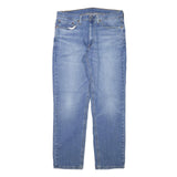 LEVI'S Mens Jeans Blue Regular Straight Denim Medium W34 L32 Classic Style Zip