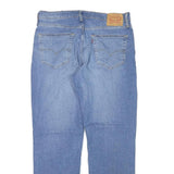 LEVI'S Mens Jeans Blue Regular Straight Denim Medium W34 L32 Classic Style Zip