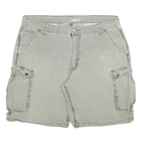 CARHARTT Mens Shorts Beige Cotton Blend Cargo Relaxed Fit 3XL W40 Pockets