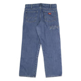 DICKIES Mens Jeans Blue Relaxed Straight Denim Medium W36 L30 Workwear Utility