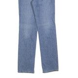 LEVI'S 505 Womens Jeans Blue Regular Straight Denim Medium W30 L32 Classic Zip