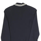 TATTOO Womens Black Button Jacket S Polyester Blend Plain Stylish Workwear