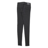 LEVI'S 710 Womens Jeans Black Slim Skinny Denim W28 L32 Stretch Cotton Blend