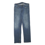 LEVI'S Mens Slim Blue Denim Medium Wash W30 L30 Zip Jeans Casual Comfort