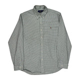 Ralph Lauren Checked Shirt - XL Green Cotton