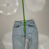 501 Levis Jeans - 29W 30L Light Wash Cotton