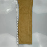 Levis Boot Cut Cord Trousers - 27″ Waist Beige Cotton