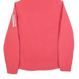KANGAROOS Womens Pink Outdoor Jacket S Polyester Blend Hooded Zip Windproof