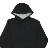 CHAMPION Mens Black Pullover Hoodie S Cotton Blend Classic Casual Wear