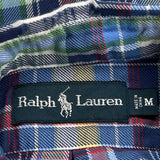 Ralph Lauren Checked Shirt - Medium Multicoloured Cotton