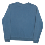 FILA Womens Blue Crew Neck M Sweatshirt Cotton Blend Casual Pullover