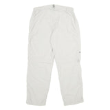 DRYLON Womens White Regular Zip Trousers W32 L30 Lightweight Outdoor Casual