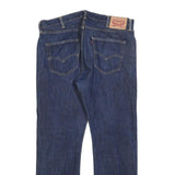 LEVI'S 501 Mens Jeans Blue Regular Straight Denim Medium W38 L32 Classic Button