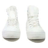 CONVERSE Run Star Hike Womens High Top Trainers White Leather UK 5.5 Stylish