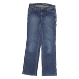 CARHARTT Womens Regular Fit Blue Denim Jeans W28 L30 Workwear Zip Pockets