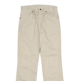 WRANGLER Mens Regular Fit Beige Denim Jeans Cotton Zip W28 L30 Casual Classic