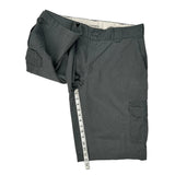 Dickies Cargo Shorts - 32W 10L Grey Polyester Blend