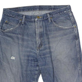 WRANGLER Mens Denim Blue Shorts M W34 Casual Cotton Pockets