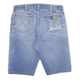 WRANGLER Mens Denim Blue Casual Shorts XL W34 Comfortable Cotton Blend