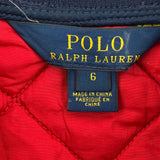 Age 6 Polo By Ralph Lauren Bomber Jacket - Small Blue Polyester
