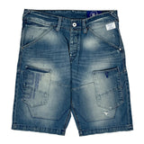 Hip Hop Jack & Jones Denim Shorts - 36W 12L Light Wash Cotton