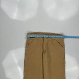 Wrangler Carpenter Trousers - 32W 32L Brown Cotton