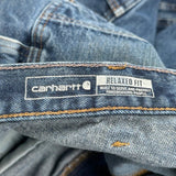 Carhartt Double Knee Carpenter Jeans - 33W 31L Blue Denim