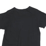 Womens Black London Bus Graphic T-Shirt M Short Sleeve Crew Neck Cotton Blend