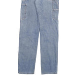 CARHARTT Mens Slim Light Blue Denim Jeans W29 L34 Zip Closure Cotton Blend