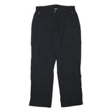 CRIVIT Womens Relaxed Black Polyester Blend Trousers W31 L30 Outdoor Casual Zip