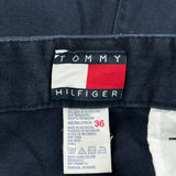 Tommy Hilfiger Chino Shorts - 32W 7L Navy Cotton