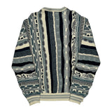 Unbranded Striped Sweater - Large Multicoloured Cotton