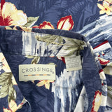 Crossings Floral Hawaiian Shirt - Small Multicoloured Cotton