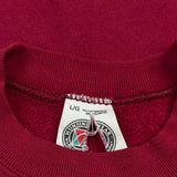 Guess Ranch Munsing Graphic Sweatshirt - Large Red Cotton Blend
