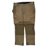 Carhartt Double Knee Cargo Trousers - 38W 30L Brown Cotton