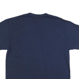 FANATICS Mens Blue West Virginia Graphic T-Shirt XL Short Sleeve Crew Neck