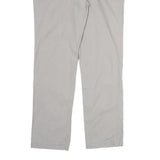 TOMMY HILFIGER Mens Cotton Beige Regular Straight Trousers W36 L34 Casual