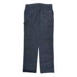 Berne Carpenter Pants - 34W 34L Gray Cotton
