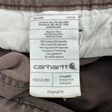 Carhartt Double Knee Carpenter Pants - 31W 31L Brown Cotton Blend