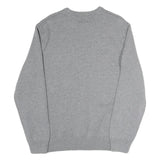 CHAPS Mens Grey Patterned Jumper Crew Neck Basic Knit L Classic Stylish Comfort
