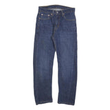 LEVI'S 505 Mens Jeans Blue Regular Straight Denim Medium W31 L27 Classic Zip Fly