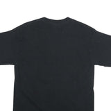 GILDAN Mens Black Okotoks Dawgs Baseball Graphic T-Shirt M Short Sleeve Crew