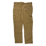 Carhartt Carpenter Trousers - 33W 31L Brown Cotton