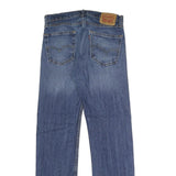 LEVI'S 505 Mens Jeans Blue Regular Straight Denim Medium W32 L32 Classic Zip