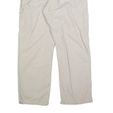 CARHARTT Mens Cotton Blend Beige Regular Fit Straight Leg Trousers W32 L30