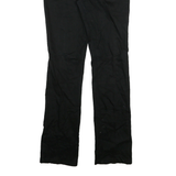 DICKIES Womens Cotton Blend Black Slim Straight Leg Trousers W28 L31 Workwear