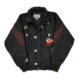 Kansas City Chiefs Logo Athletics Nfl Puffer - Medium Red Polyester