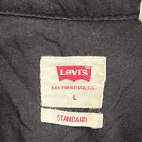 Levis Shirt - Large Black Cotton